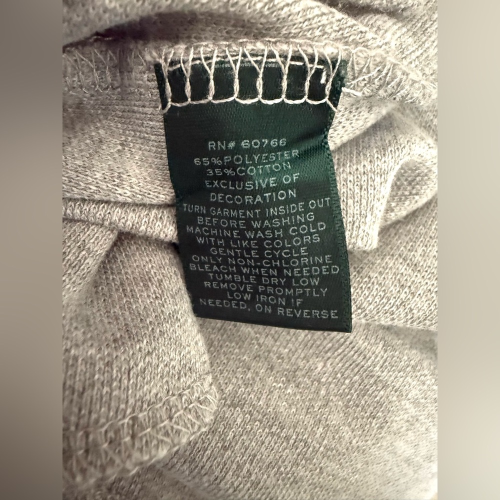 Ralph Lauren Heather Gray Sweater Dress - Picture 7 of 7